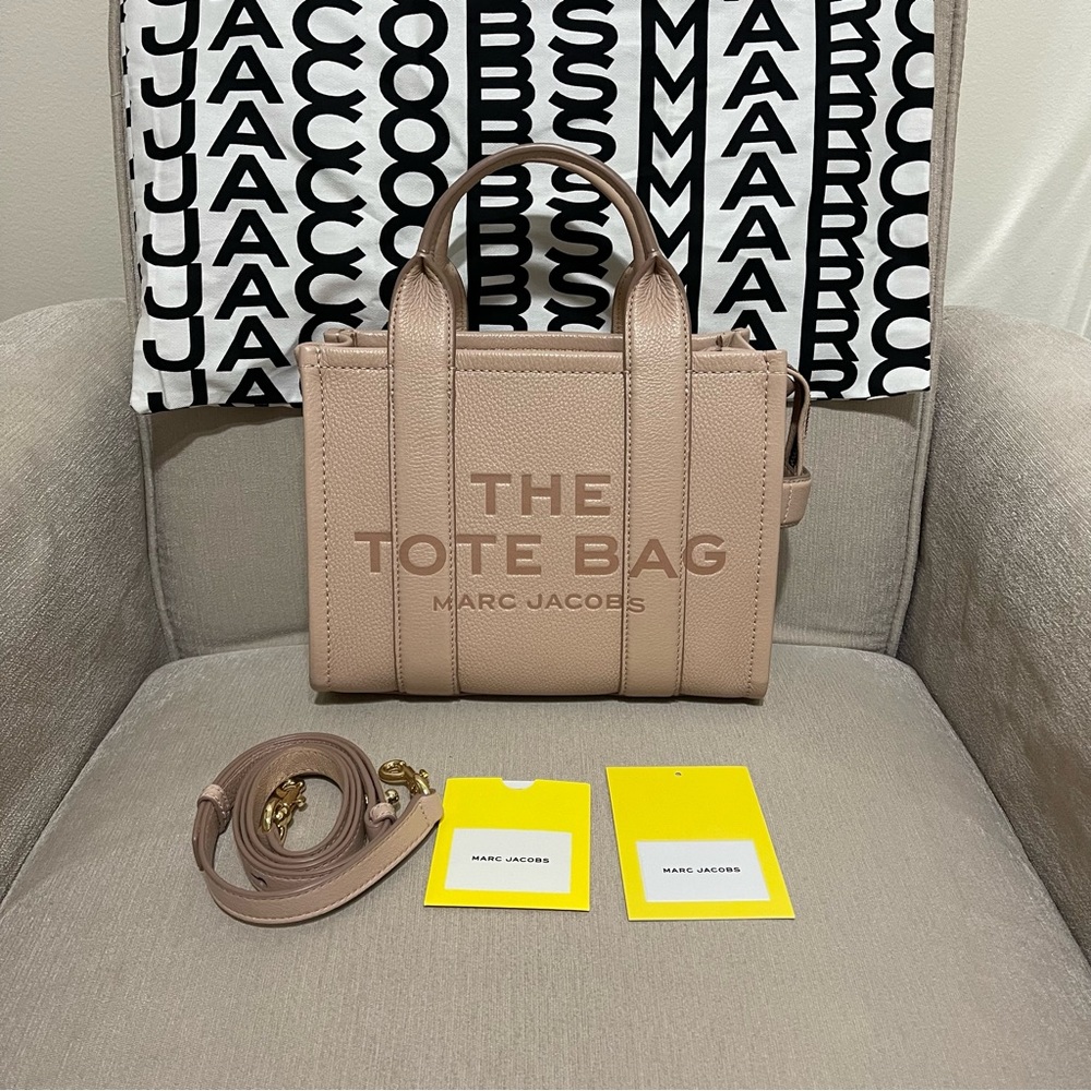 Marc Jacobs Mini Tote Bag in Rose Dust
